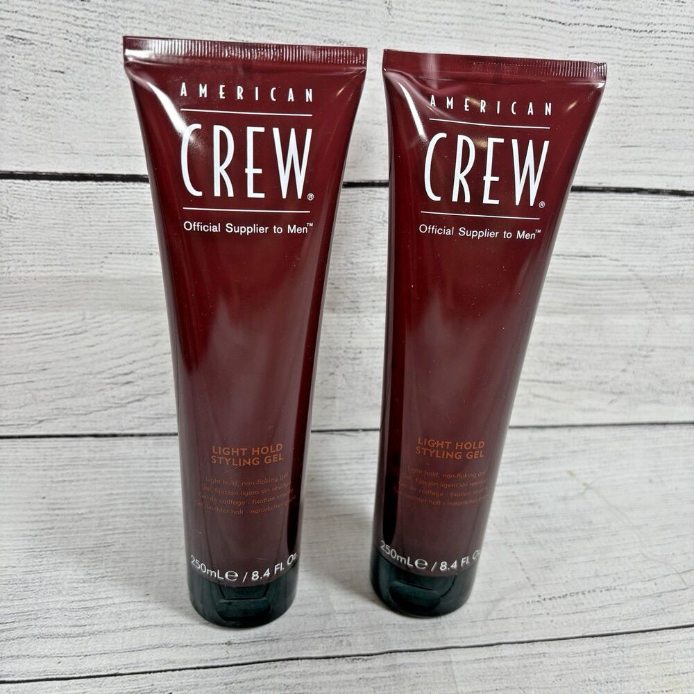 American Crew Light Hold Styling Gel - 2 Pack / 8.4 fl oz ea